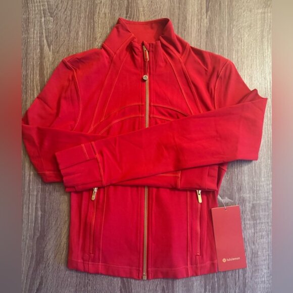 Lululemon Define cropped Jacket, Nulu.Red.Limited edition Lunar New Year. - Picture 7 of 16